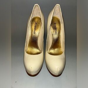 Pre loved Bebe heeled platform pump